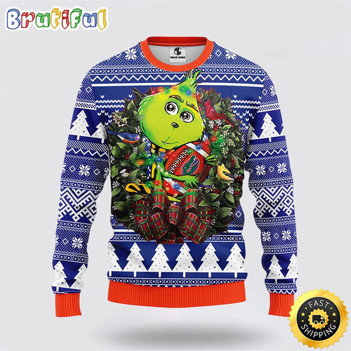 NCAA Florida Gators Ugly Sweater Grinch Hug Ugly Christmas Sweater