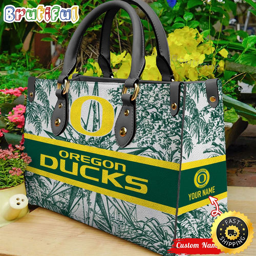 NCAA Oregon Ducks Women Leather HandBag