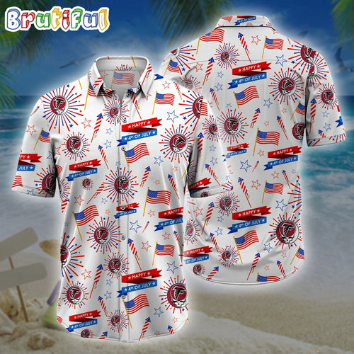 NFL Atlanta Falcons Grateful Dead Hawaiian Shirt, Grateful Dead Hawaiian Shirt