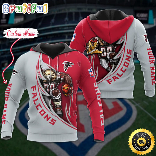 NFL Atlanta Falcons Hoodie Damn Right Sport Hoodie