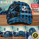 NFL Carolina Panthers Baseball Cap Flower Trending Custom Cap