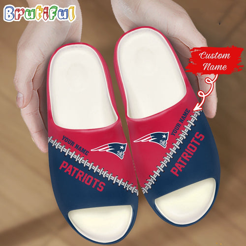 NFL New England Patriots Slippers Football Comfortable Slippers
