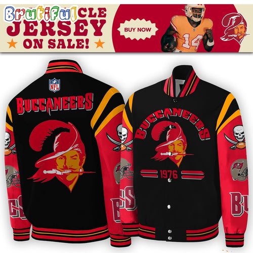 NFL Tampa Bay Buccaneers Creamsicles Throwback 1979 Baseball Jacket