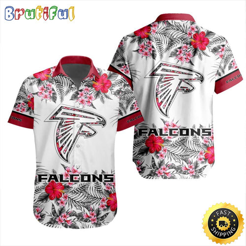 NFL Atlanta Falcons Hawaiian Shirt Special Floral Tropical Team Spirit