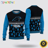 NFL Carolina Panthers Ugly Sweater Christmas Show Team Spirit