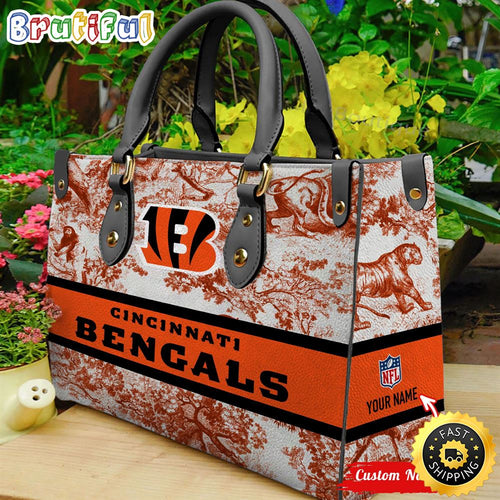 NFL Cincinnati Bengals Women Leather Bag