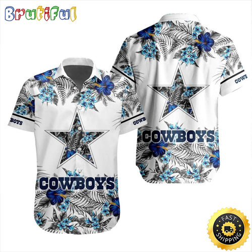 NFL Dallas Cowboys Hawaiian Shirt Special Floral Tropical Team Spirit