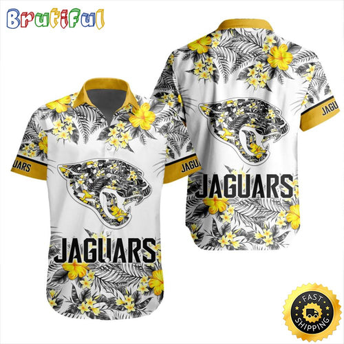 NFL Jacksonville Jaguars Hawaiian Shirt Special Floral Tropical Team Spirit