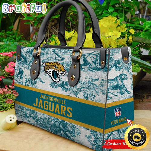 NFL Jacksonville Jaguars Women Leather Bag