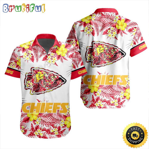 NFL Kansas City Chiefs Hawaiian Shirt Special Floral Tropical Team Spirit