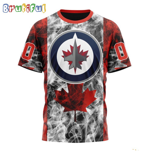 NHL Winnipeg Jets Happy Independence Day The 4th Of July 3D T Shirt
