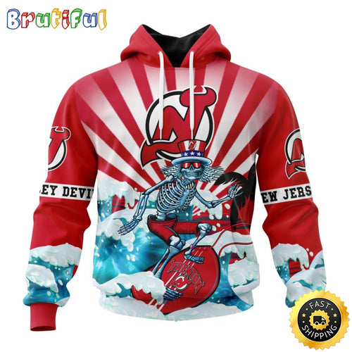 NHL New Jersey Devils Hoodie Specialized Kits For The Grateful Dead 3D Hoodie Unisex Hoodie Tshirt