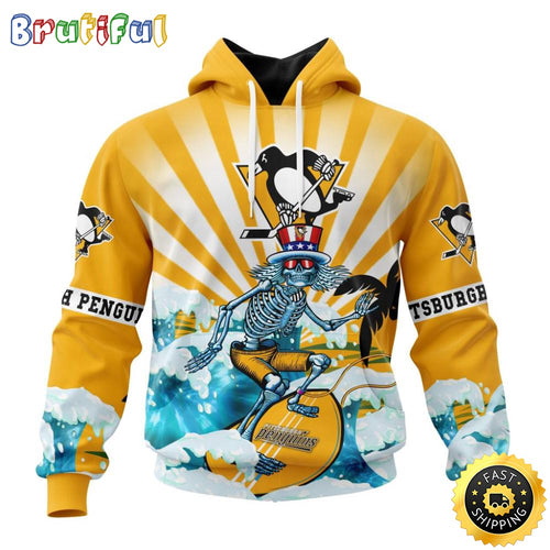 NHL Pittsburgh Penguins Hoodie Specialized Kits For The Grateful Dead 3D Hoodie Unisex Hoodie Tshirt