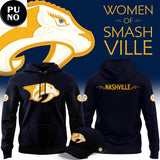 Nashville Predators Women of Smashville Night 2026 Nashville Hoodie Shirt