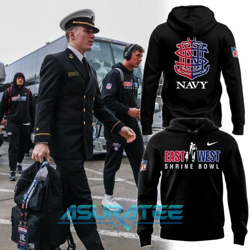Navy Midshipmen 2026 Shrine Bowl Special Hoodie Set