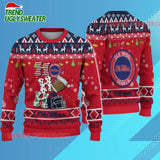 Ncaa Ole Miss Rebels Football Ho Ho Ho Ugly Christmas Sweater