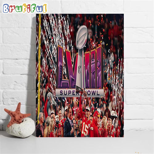 Never A Doubt Patrick Mahomes Is The Winner Super Bowl LVIII Poster Canvas