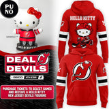 New Jersey Devils x Hello Kitty Night 2026 Hoodie T-Shirt