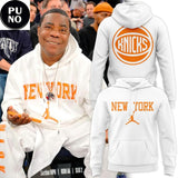 New York Knicks X Tracy Morgan 2026 White Hoodie