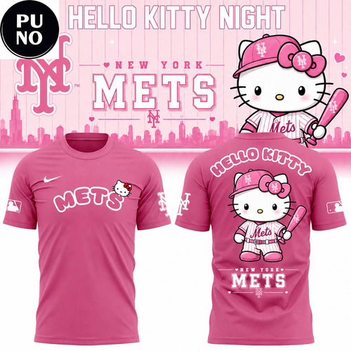 New York Mets x Hello Kitty Night 2026 T-Shirt
