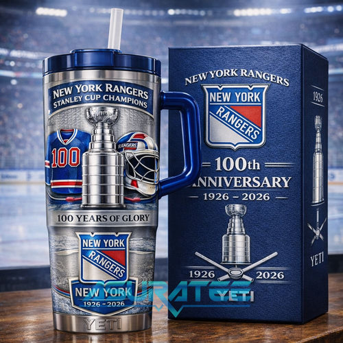 New York Rangers 100th Anniversary 40oz Stanley Tumbler