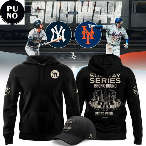 New York Yankees 2026 Subway Series Bronx-Bound Hoodie T-Shirt