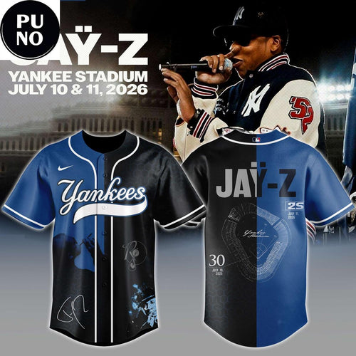 New York Yankees x Jay-Z Night 2026 Anniversary Show Baseball Jersey