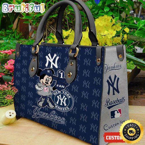 New York Yankees Minnie Women Leather Hand Bag