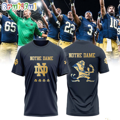 Notre Dame Fighting Irish Football Shamrock Series 2024 T Shirt