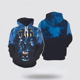 Notre Dame Fighting Irish Halloween and Michael Myers, Jason Voorhees, Freddy Krueger 3D Hoodie Notre Dame Fans Gift