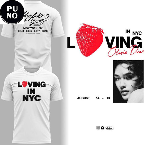 Olivia Dean Living in NYC Tour 2026 T-Shirt