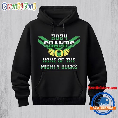 Oregon Ducks 2024 Vrbo Fiesta Bowl Champs Hoodie Shirt