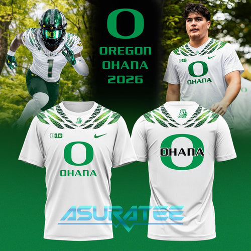 Oregon Ducks “OHANA 2026” Limited Edition Shirt