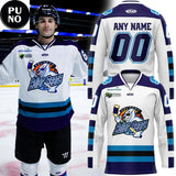 Orlando Solar Bears Replica Throwback Night 2026 Personalized Hockey Jersey