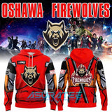 Oshawa FireWolves x Marvel Super Hero Night 2026 Hoodie Set