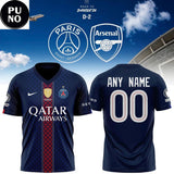 Paris Saint-Germain 2026 UEFA Champions League Home Personalized Replica Shirt