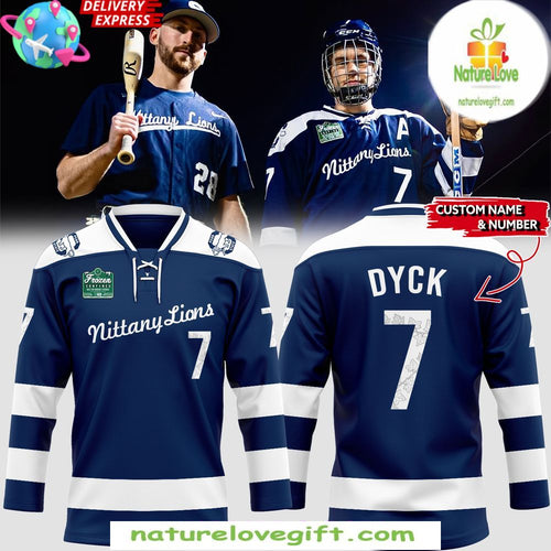 Penn State Nittany Lions 2026 Frozen Confines Hockey Jersey