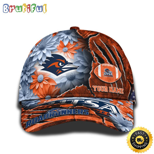 Personalized NCAA UTSA Roadrunners All Over Print Baseball Cap The Perfect Way To Rep Your Team