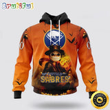 Personalized NHL Buffalo Sabres All Over Print 3D Hoodie Special Halloween Concepts Celebrate Halloween