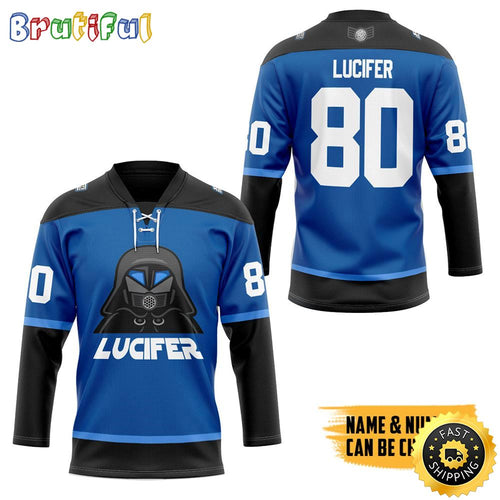 Personalized NHL SW Boba Fett Custom Number Custom Name Hockey Jersey Nhl Hockey Jerseys