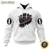 Personalized NHL St. Louis Blues Hoodie Specialized Dia De Muertos 3D Hoodie Unisex Tshirt Hoodie