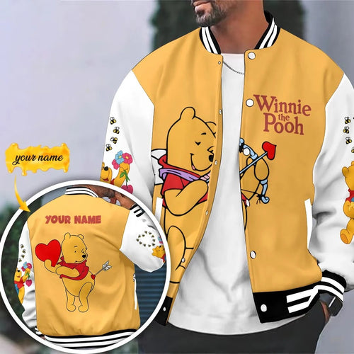 Personalized Winnie-the-Pooh Varsity Jacket – HOATT26839