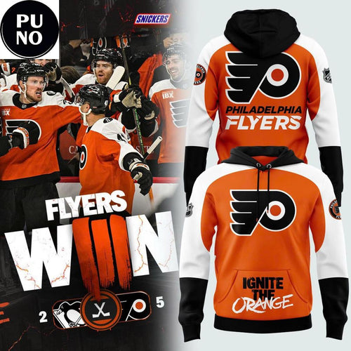Philadelphia Flyers Ignite The Orange 2026 Playoffs Hoodie T-Shirt