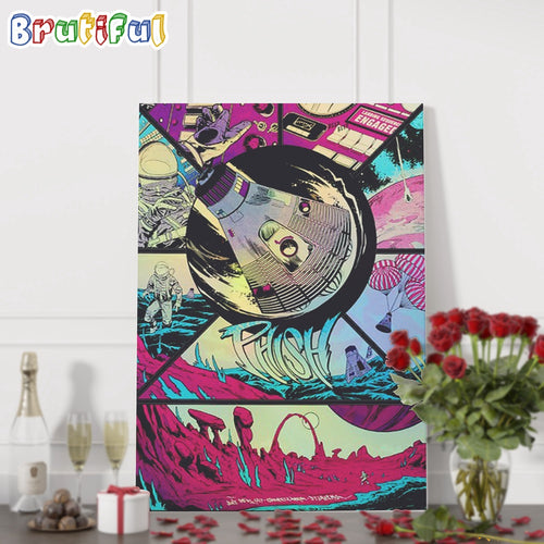 Phish Band Tour Live At Chaifetz Arena St Louis MO On July 30-31 2024 Wall Art Poster Canvas
