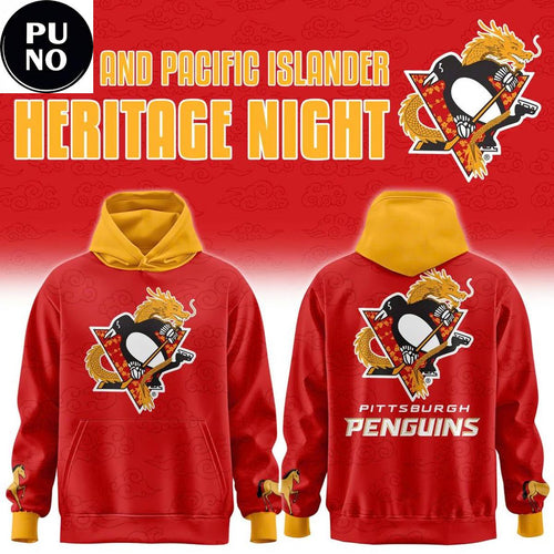 Pittsburgh Penguins Asian and Pacific Islander Heritage Night 2026 Hoodie T-Shirt