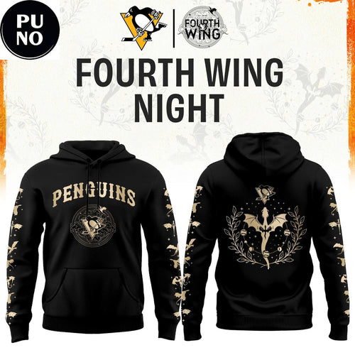 Pittsburgh Penguins Fourth Wings Night 2026 Hoodie T-Shirt