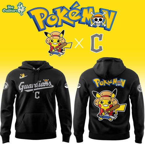 Pittsburgh Pirates x One Piece x Pokemon 2026 Anime Night Hoodie