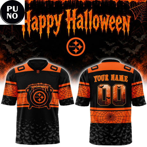 Pittsburgh Steelers Happy Halloween Day 2026 Personalized Football Jersey