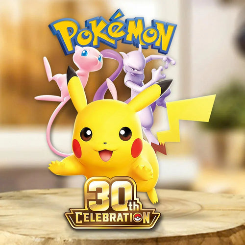 Pokemon TCG 30th Anniversary Custom Shape Acrylic Plaque – GNE9151