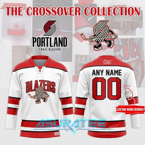 Portland Trail Blazers The Crossover Special Hockey Jersey 2026